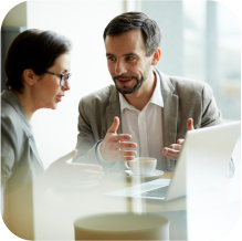 Our team will discuss with the client the details of the project.